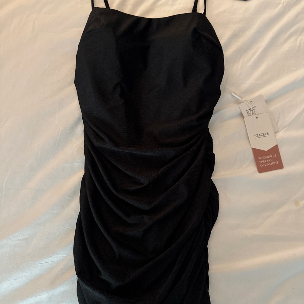 Black formal dress